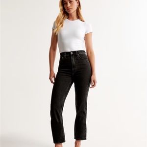 Abercrombie Ankle Straight Jeans